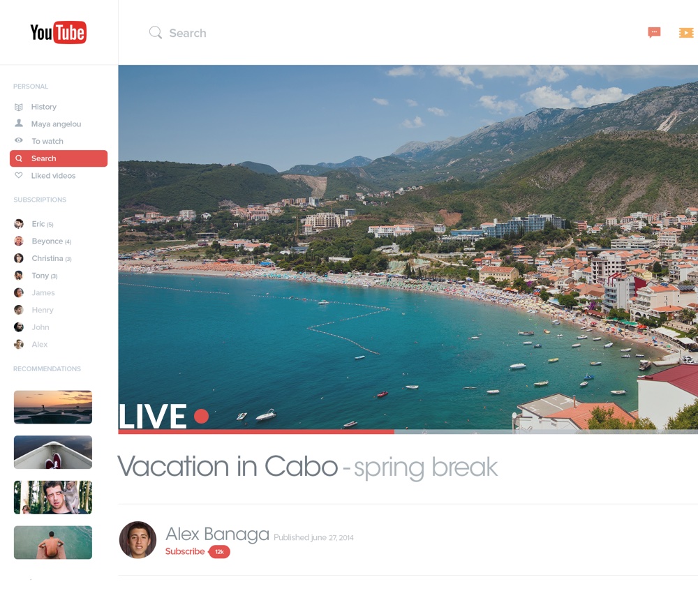 YouTube Live Streaming